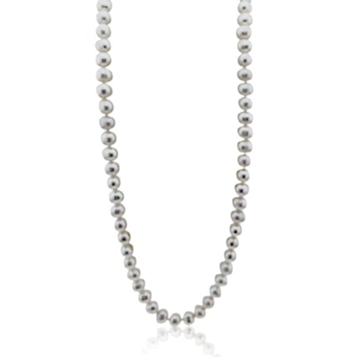 by Eda Çetin - Long Pearl Necklace