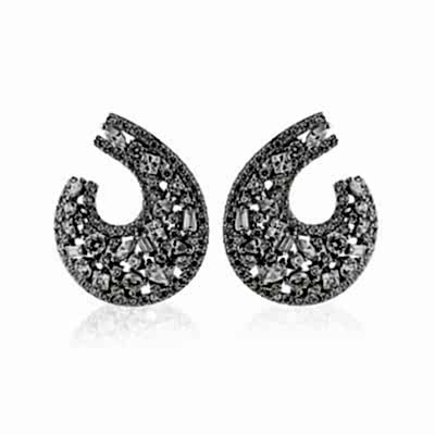 by Eda Çetin - Luga Strained Italian Earrings