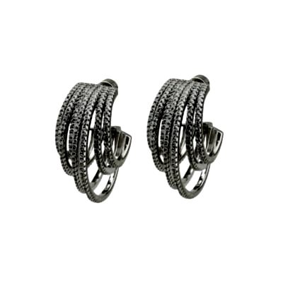 by Eda Çetin - Luzia Stone Hoop Earrings (1)