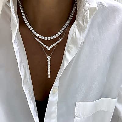 Marissa V Necklace - Thumbnail