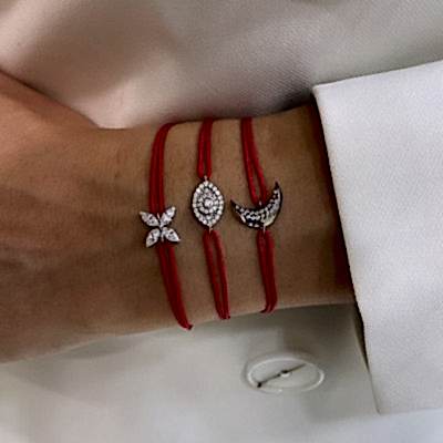 Marquise Rope Bracelet - Thumbnail