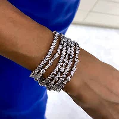 Marquise Waterway Bracelet - Thumbnail