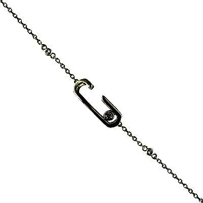 by Eda Çetin - Merina Single Chain Stoneless Bracelet