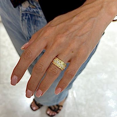 by Eda Çetin - Mia Tattoo Plate Stone Ring