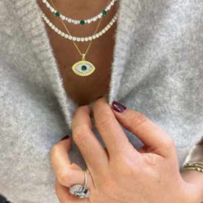 by Eda Çetin - Milena Eye Necklace (1)
