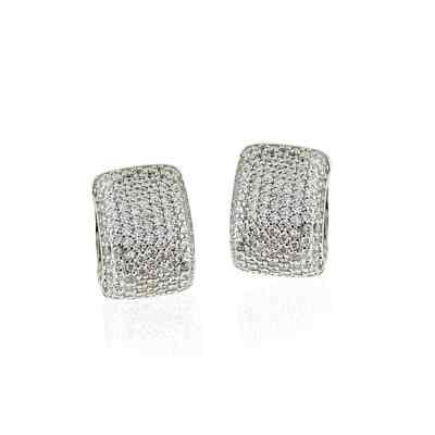 by Eda Çetin - Mini Hoop Earrings with Frequent Stones