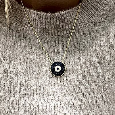 by Eda Çetin - Minos Evil Eye Bead Necklace (1)