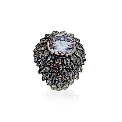 by Eda Çetin - Mist Diamond Mounting Collection Ring 