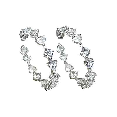 by Eda Çetin - Monte Solaro Hoop Earrings