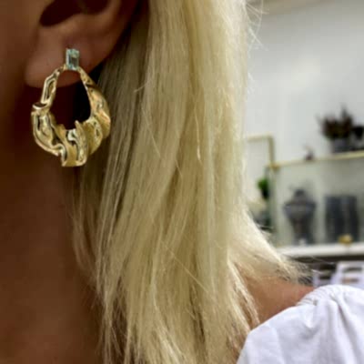 by Eda Çetin - Nile Green Mile Collection Earrings (1)