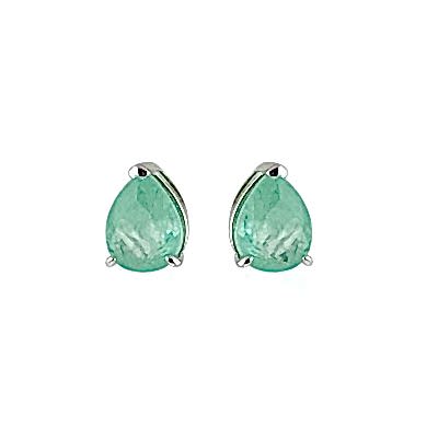 by Eda Çetin - Paraiba Drop Earrings