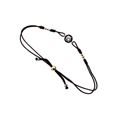 by Eda Çetin - Pari Round Stone Rope Bracelet (1)