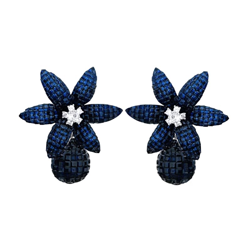 Perfect Blue Collection Earrings