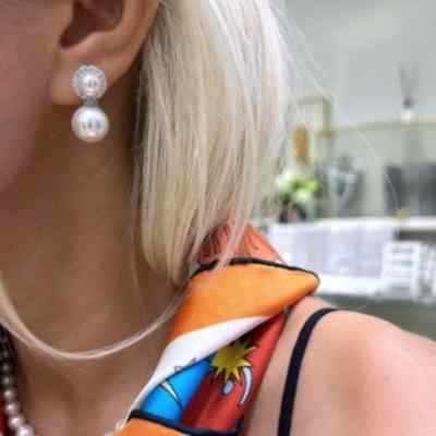 by Eda Çetin - Pure Pearl Earrings