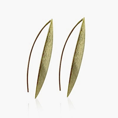 by Eda Çetin - Ramses Long Plate Earrings (1)