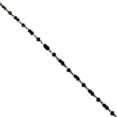 by Eda Çetin - Rectangular Stone Anklet