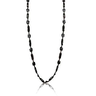 by Eda Çetin - Rectangular Stone Long Necklace (1)