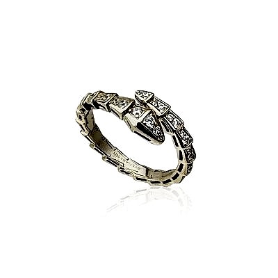 by Eda Çetin - Regina Stone Snake Ring