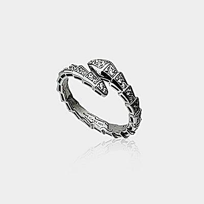 by Eda Çetin - Regina Stone Snake Ring (1)