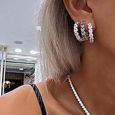 by Eda Çetin - Renie Blue Stone Earrings (1)