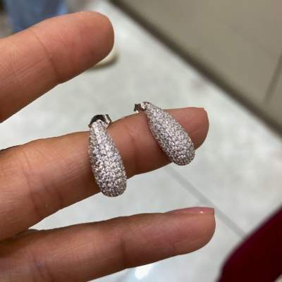 by Eda Çetin - Riu Stone Drop Earrings - Long Form (1)