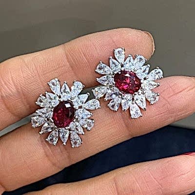 Ronan Stone Earrings - Thumbnail