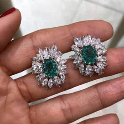 Ronan Stone Earrings - Thumbnail