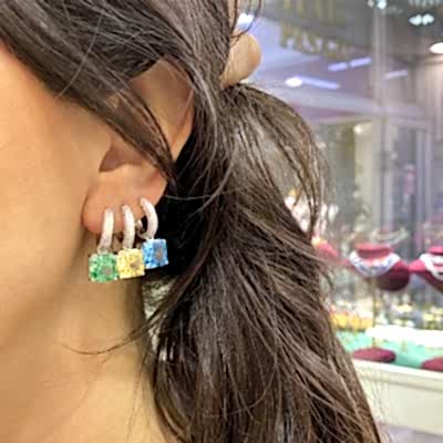 by Eda Çetin - Royal Cut Earrings - Medium Size (1)