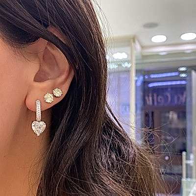 by Eda Çetin - Royal Cut Heart Earrings (1)