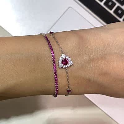 by Eda Çetin - Ruby Nata Italian Bracelet (1)