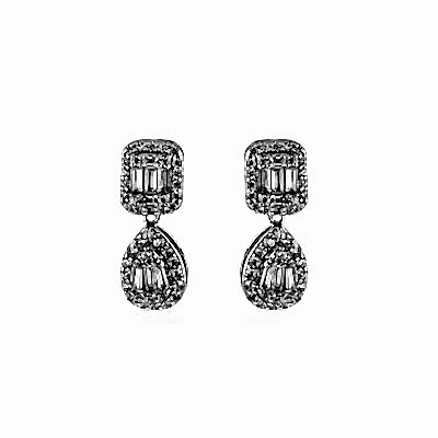 by Eda Çetin - Rude Baguette Earring