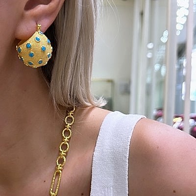by Eda Çetin - Ruub Stone Processed Ball Earrings (1)
