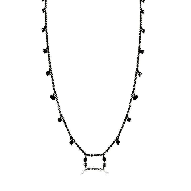 Sand Pearl Necklace - 60 cm 