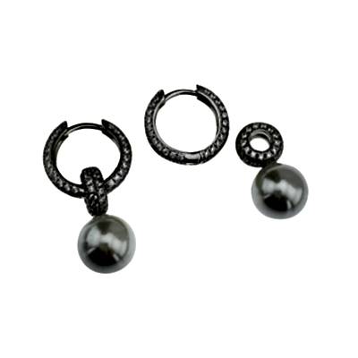 Sandra Italian Pearl Earrings - Thumbnail