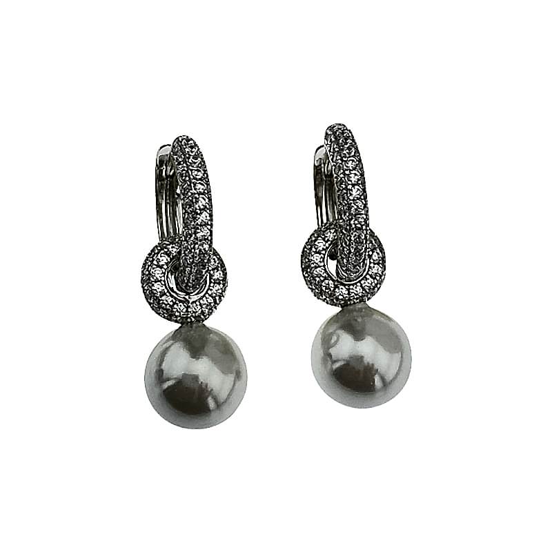 Sandra Italian Pearl Earrings