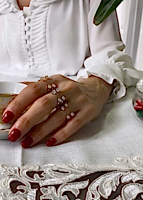 by Eda Çetin - Self Double Solitaire Ring (1)
