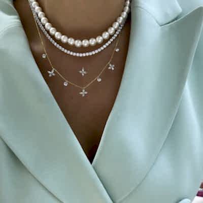 by Eda Çetin - Sequential Mude Marquise Necklace - Two Colors (1)