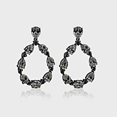 by Eda Çetin - Severn Moissanite Stone Earrings
