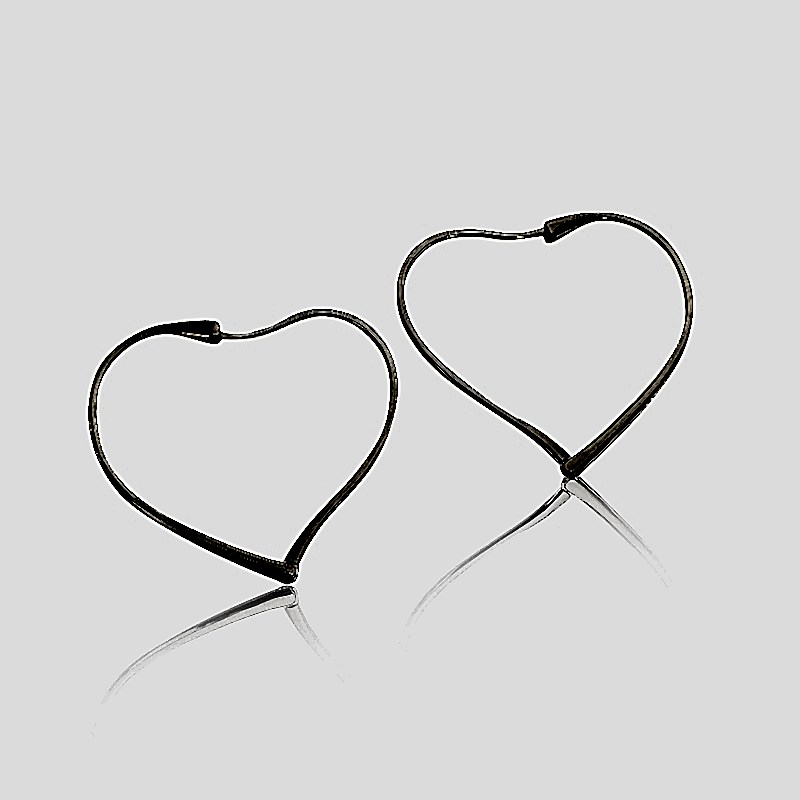 Silva Heart Earrings