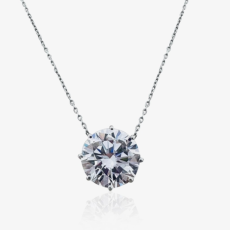 Solitaire Necklace - 9 Carat