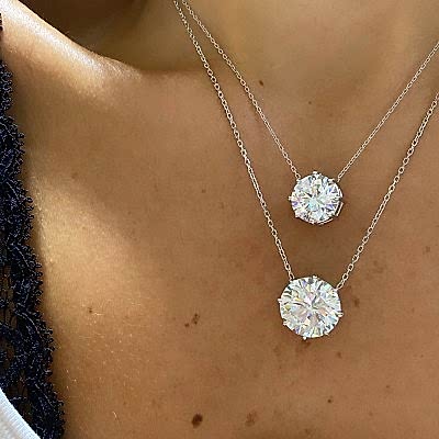 by Eda Çetin - Solitaire Necklace - 9 Carat (1)