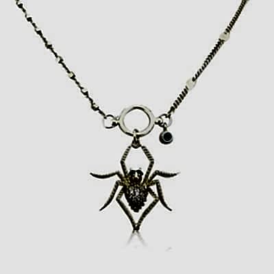 by Eda Çetin - Spider Necklace
