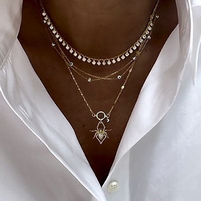 by Eda Çetin - Spider Necklace (1)