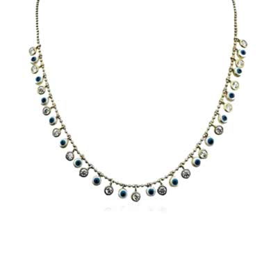 by Eda Çetin - Stone Evil Eye Necklace