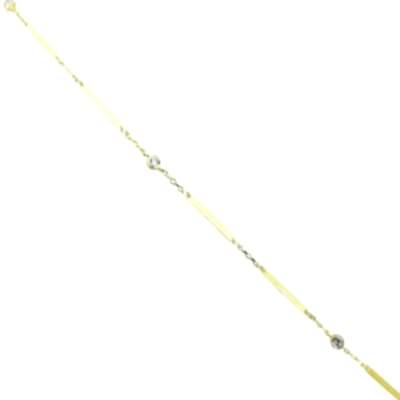 by Eda Çetin - Strip Stone Anklet