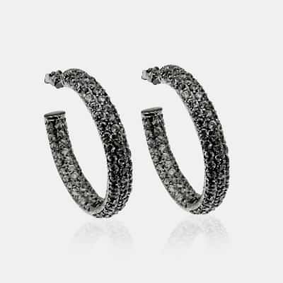 by Eda Çetin - Tara Italian Hoop Earrings