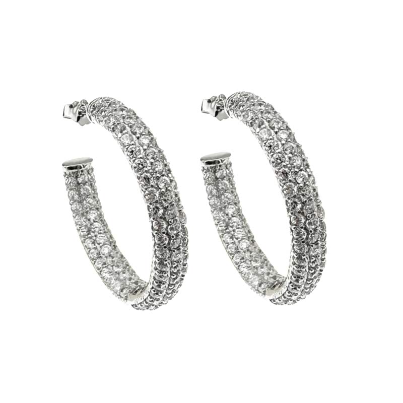 Tara Italian Hoop Earrings