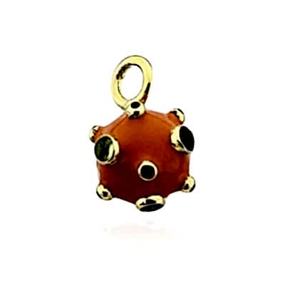 Tourmaline Enamel Pendants - Thumbnail