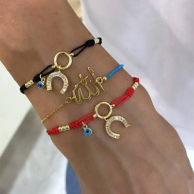 Turquoise God Word Bracelet - Thumbnail