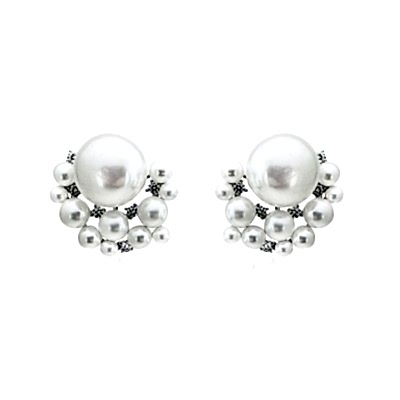 by Eda Çetin - Venetian Pearl Earrings